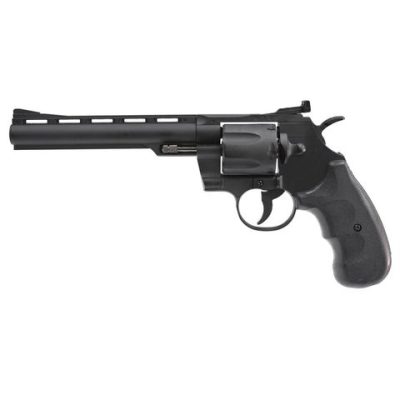 Hwasan 1312 Metal Co2 Revolver - 6.0inch (Black Grip)
