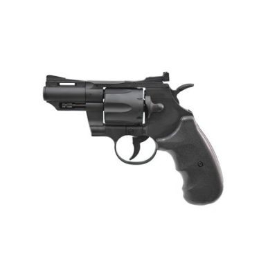 Hwasan 1312 Metal Co2 Revolver - 2.5inch (Black Grip)