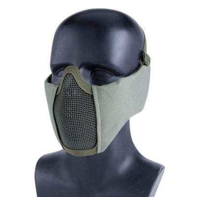 Nuprol Mesh Lower Face Shield V5 - Ranger Green