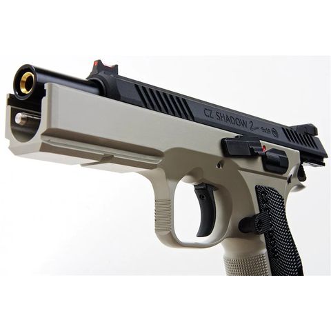 KJWorks CZ Shadow 2 Gas Blowback Pistol Urban Grey - Defcon Airsoft