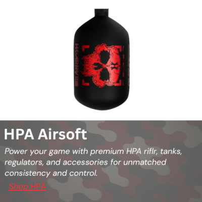 HPA Airsoft Guns, Equipment and Accessories