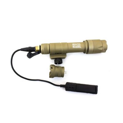 Nuprol NX600L Torch - Tan with RIS Mount & Pressure Pad