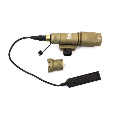 Nuprol NX600S Torch - Tan with RIS Mount & Pressure Pad