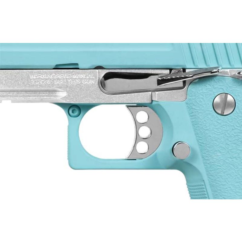 GPM1911 CP Macaron Blue GBB Pistol - Image 8