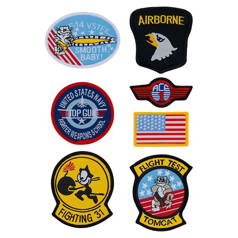 MIL-COM Top Gun Patch Set