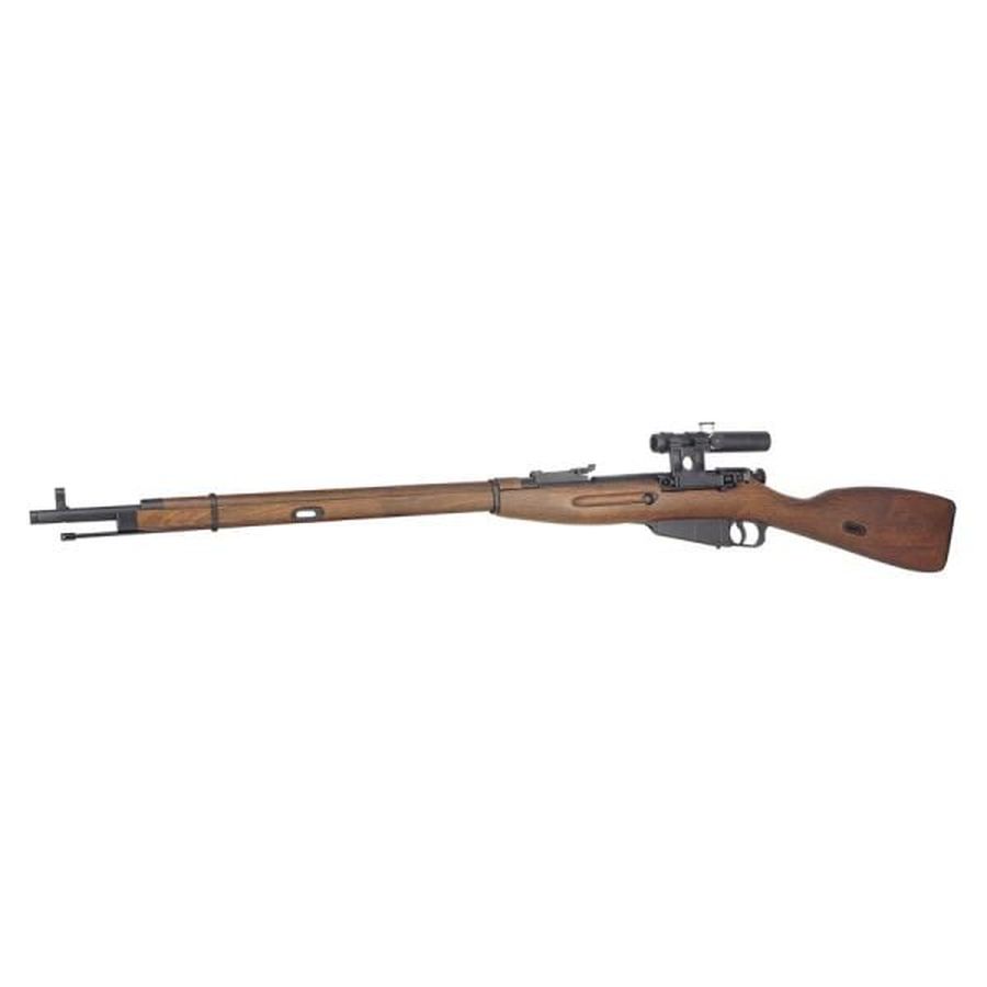 Double Bell Mosin Nagant M1891/30 Shell Ejecting Real Wood Sniper Rifle - Image 2