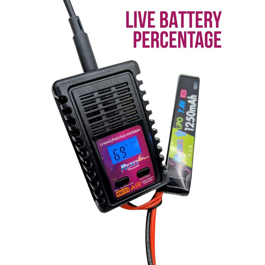 Rebel - Compact Smart Balance Battery Charger (LiPO,Li-Ion,NiMH,LiFe,HPA) - Image 3
