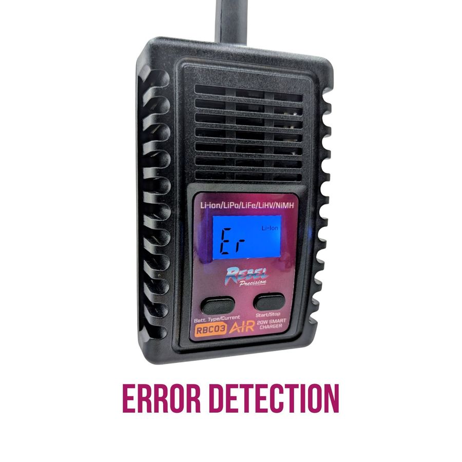 Rebel - Compact Smart Balance Battery Charger (LiPO,Li-Ion,NiMH,LiFe,HPA) - Image 2