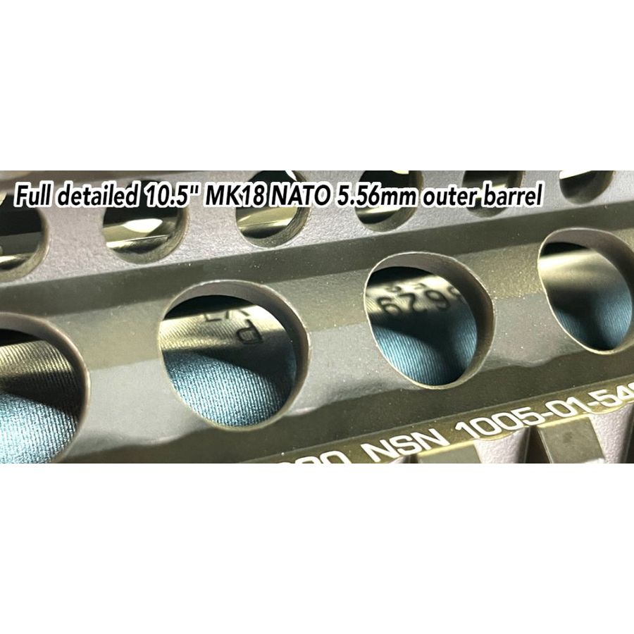 Colt EMG M4 10.5" GBB MWS Rifle by Cyma CGS - Daniel Defense Rail - Image 8