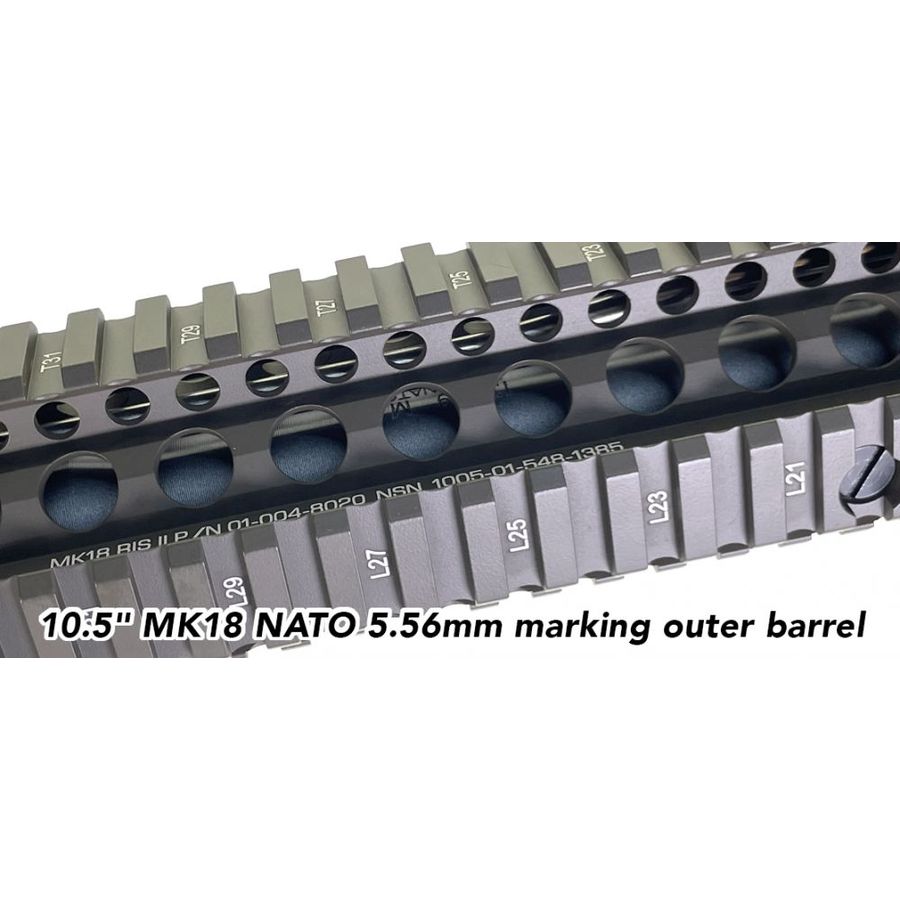 Colt EMG M4 10.5" GBB MWS Rifle by Cyma CGS - Daniel Defense Rail - Image 6