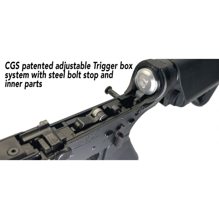 Colt EMG M4 10.5" GBB MWS Rifle by Cyma CGS - Daniel Defense Rail - Image 9