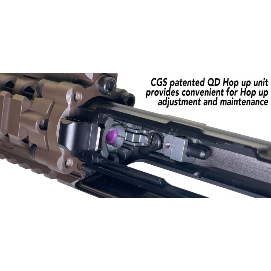 Colt EMG M4 10.5" GBB MWS Rifle by Cyma CGS - Daniel Defense Rail - Image 10