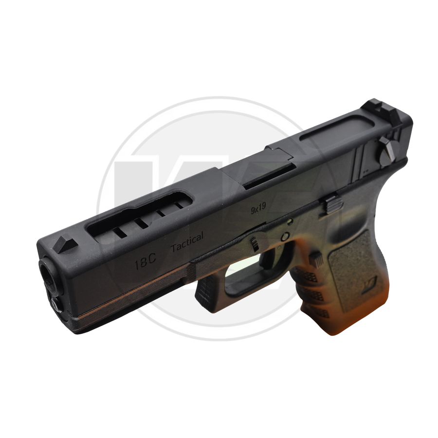 WE G18 GEN3 GBB Pistol - Black - Image 3
