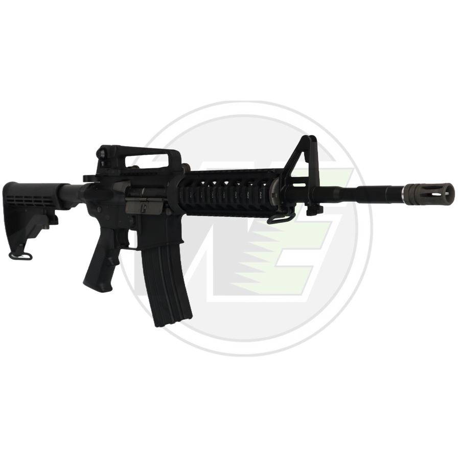 WE M4 RIS V3 GBB Rifle - Black - Image 4