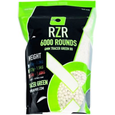 NUPROL RZR Tracer BBs 0.28g Green (6000R Bag)