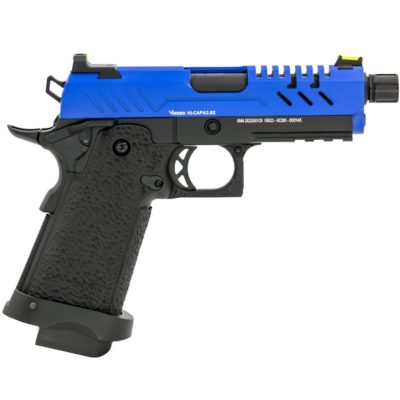 Vorsk Hi-Capa 3.8 Pro GBB Pistol - Blue/Black