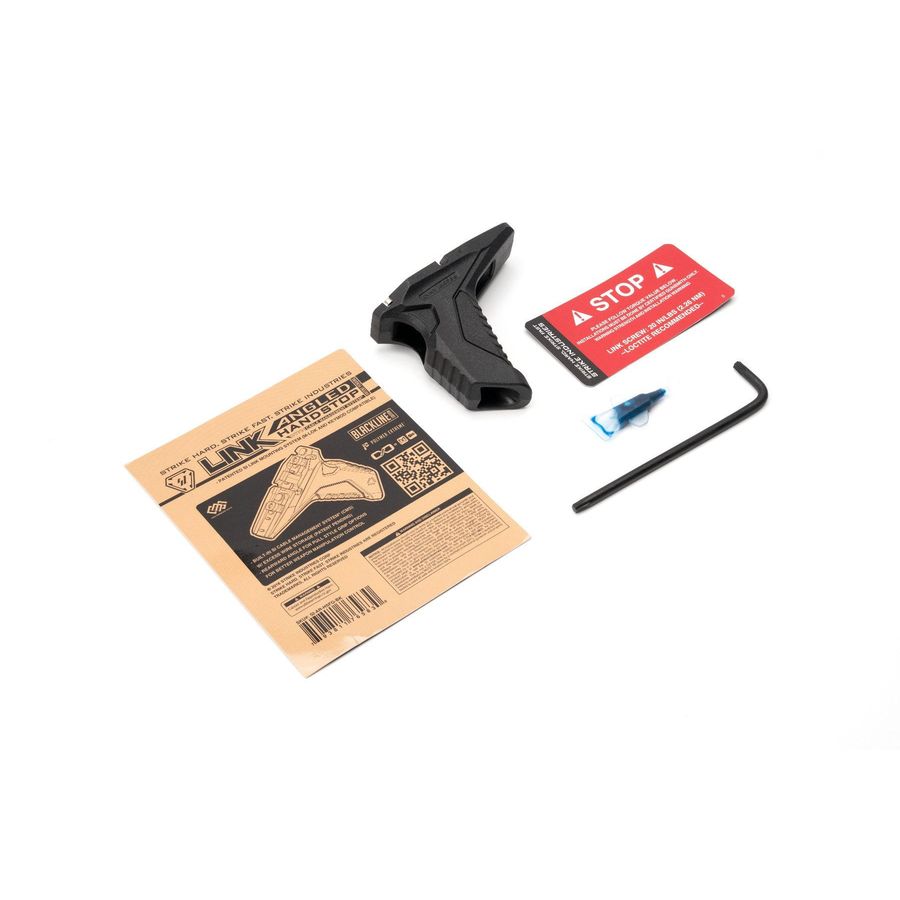 Strike Industries AR M-LOK and KeyMod HandStop Foregrip By Madbull (Black) - Image 2