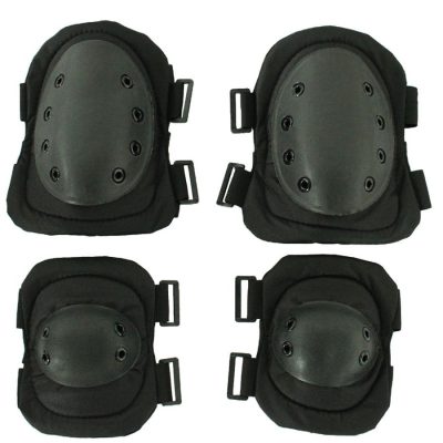 PMC Elbow/Knee Pad Set NP Black