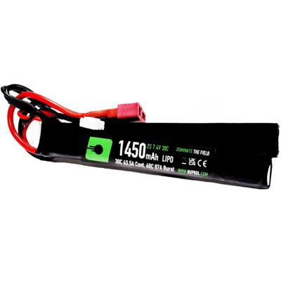 Nuprol LiPo Battery 1450mAh 7.4v 30c Split - Deans