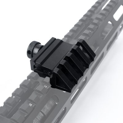 Rebel 45° Picatinny Offset Optic Mount - Black
