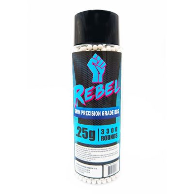 Rebel Precision 6mm BBs 3300rnd Bottle - 0.25g