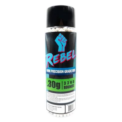 Rebel Precision 6mm BBs 3300rnd Bottle - 0.30g