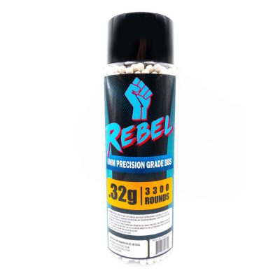 Rebel Precision 6mm BBs 3300rnd Bottle - 0.32g