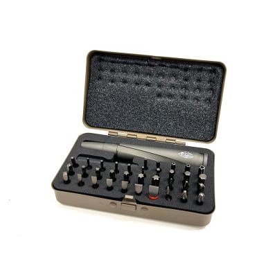 GPT .50 Caliber Bullet Style Standard Size Screwdriver Set (37 in 1)