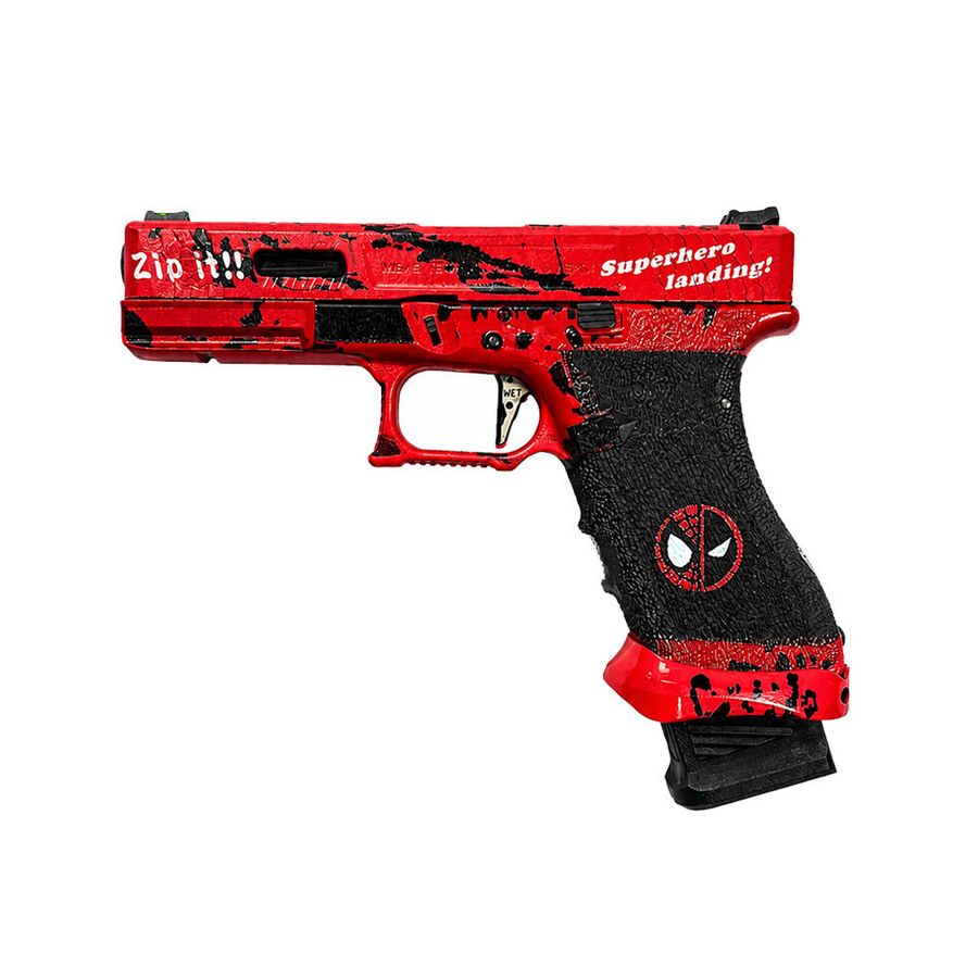 Ascend Airsoft x DP17 "Superhero Landing" Series Gas Blowback Pistol - Image 2