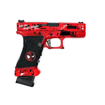 Ascend Airsoft x DP17 "Superhero Landing" Series Gas Blowback Pistol