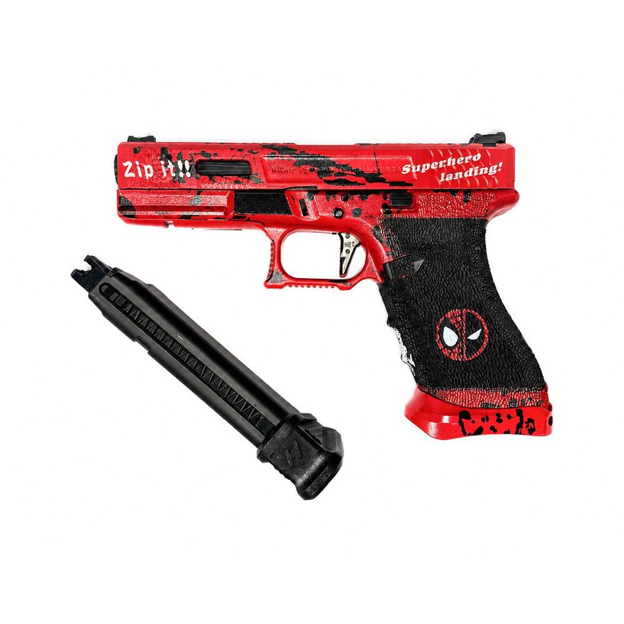 Ascend Airsoft x DP17 "Superhero Landing" Series Gas Blowback Pistol - Image 5