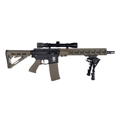 Rossi Sentinel 12" DMR UPSILON Airsoft Rifle Package (Tan - 1.5J)