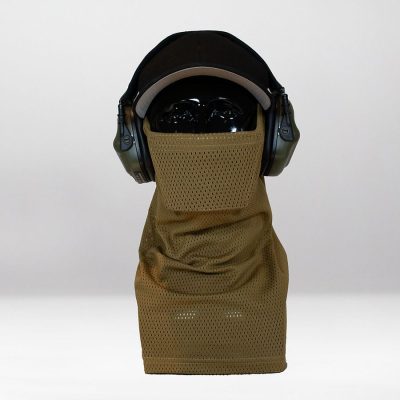 Delta Mike Coyote Brown Face Protection Snood - MK3 Mini
