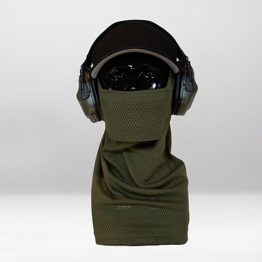 Delta Mike Olive Drab Face Protection Snood - MK3