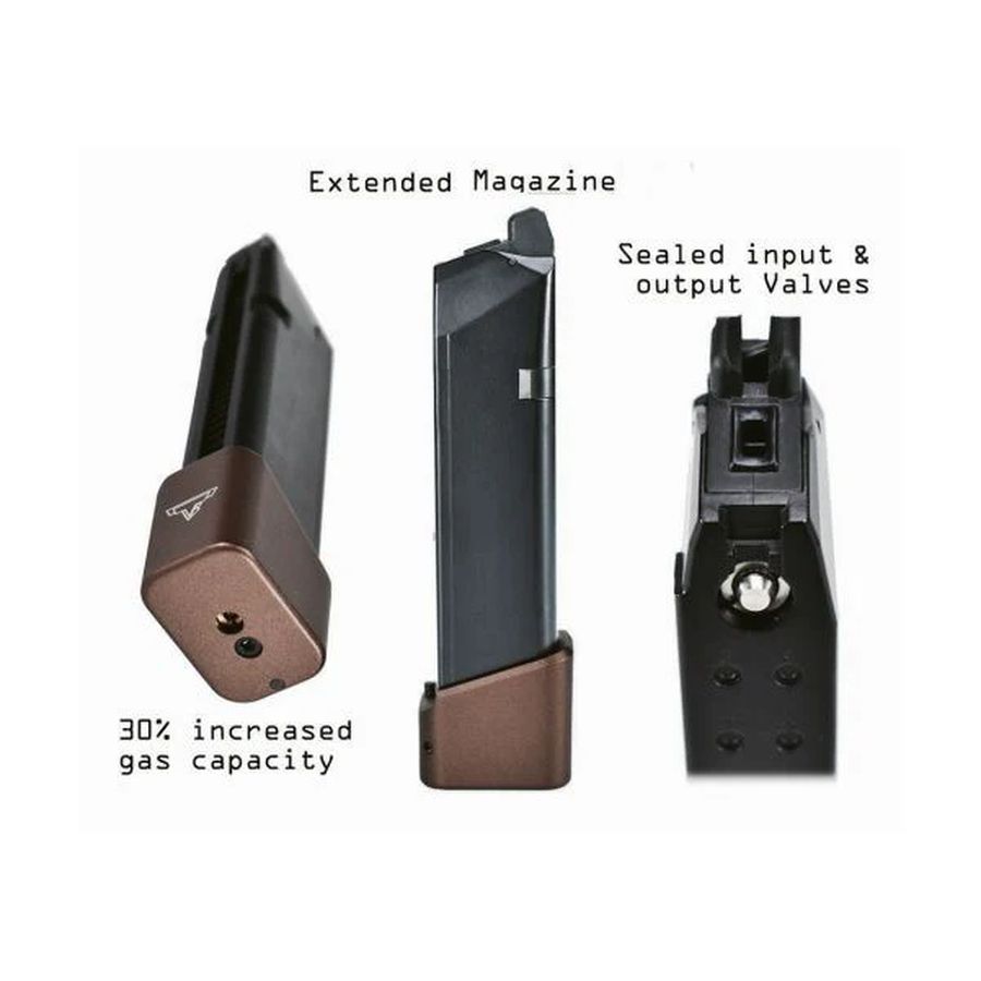 EMG TTI JW Ballerina 28rd Gas Magazine - Bronze - Image 2