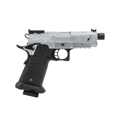 Vorsk Hi-Capa CS Vengeance 3.8 Compact GBB Airsoft Pistol - Silver
