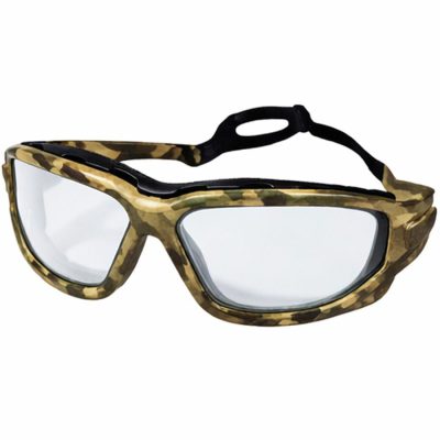 Nuprol Defence Pro Protective Eyewear - Camo Frame Clear Lens