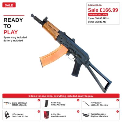 Cyma CM035 AK Kit, ready to play