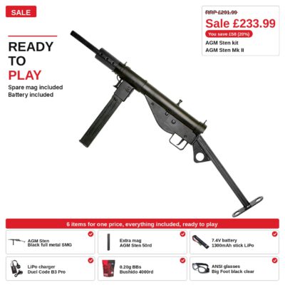 AGM Sten Kit, full metal, ready to play