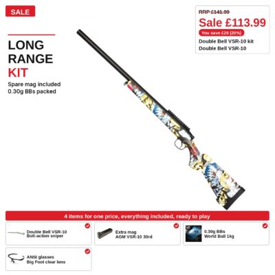 Double Bell VSR-10 Kit, two-tone, ready to shoot