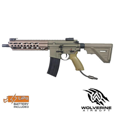 Double Bell M416 Keymod Short Tan HPA Wolverine Gen 2