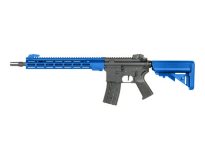 Double Eagle M908A M-Lok M4 with Falcon Fire Control System (Long - Blue - M908A)