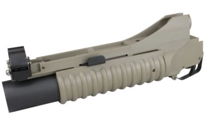 S&T M203 Short Grenade Launcher (Polymer - Tan - STGLM203SDE)