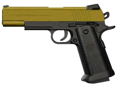 Vigor 5.1 S2 Full Metal Spring Pistol Gold V18