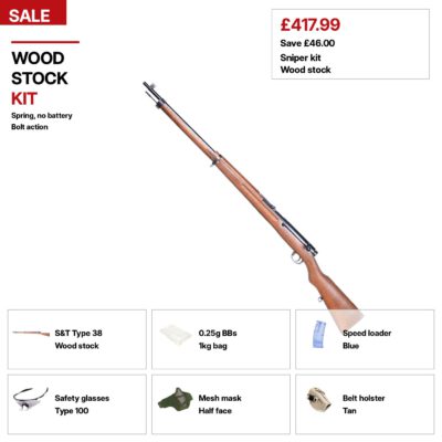 Wood-stock bolt kit.